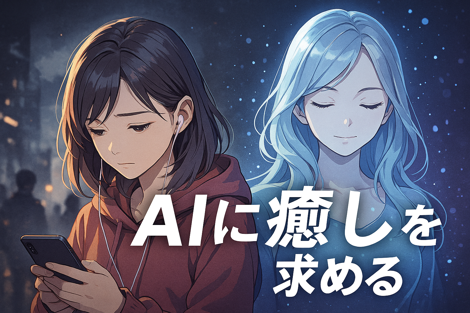 Featured image of post AIコンパニオンが人気な本当の理由｜Z世代が「癒やし」を大人に求めなくなった時代