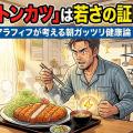 「寝起きトンカツ」は若さの証明か？アラフィフが考える朝ガッツリ健康論