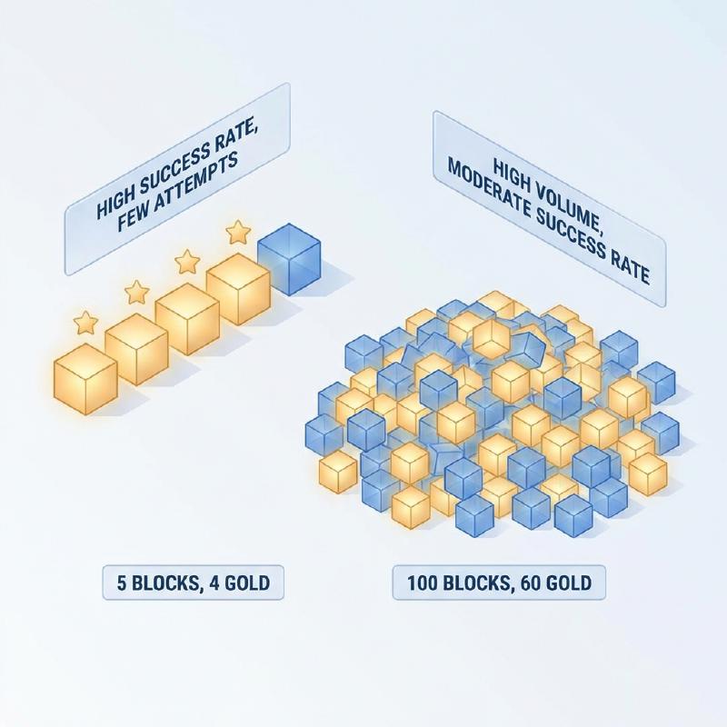 Featured image of post 5回中4回の成功と100回中60回の成功では、どちらがビジネスマンとして優秀なのか?