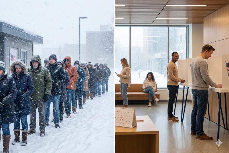 Featured image of post 投票日には行かなくていい。大雪回避と期日前投票というライフハック