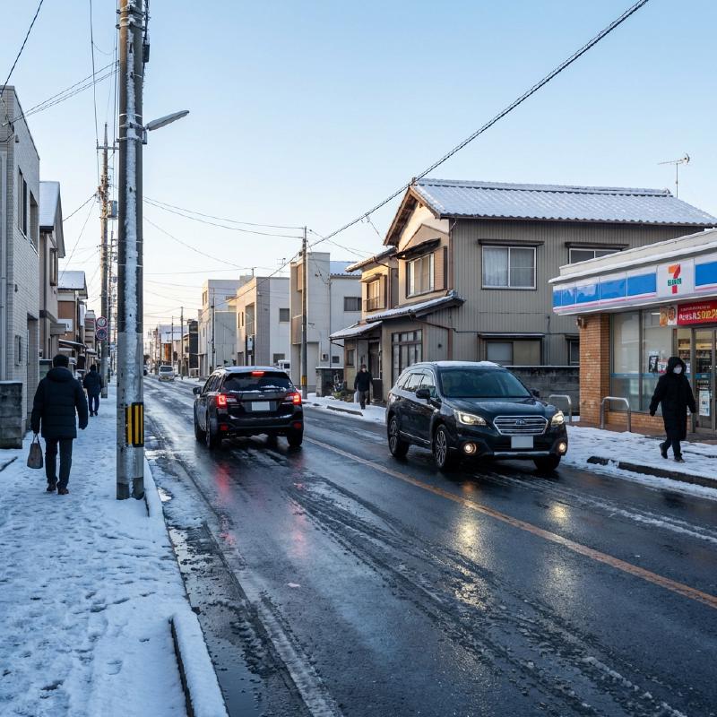 Featured image of post 浜松市民の雪事情と路面凍結リスク:20年の運転経験から