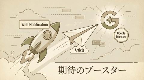 通知とGoogle Discoverの相関関係