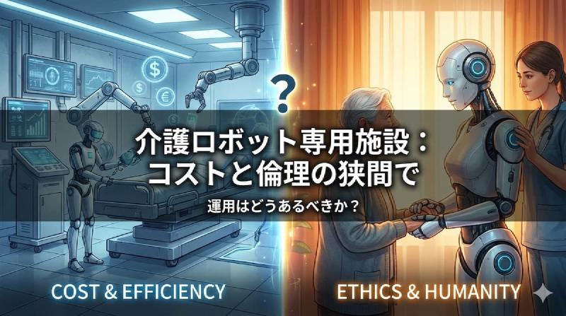 Featured image of post 介護ロボット専用の施設はどのように運用されるべきか:コストと倫理の狭間で