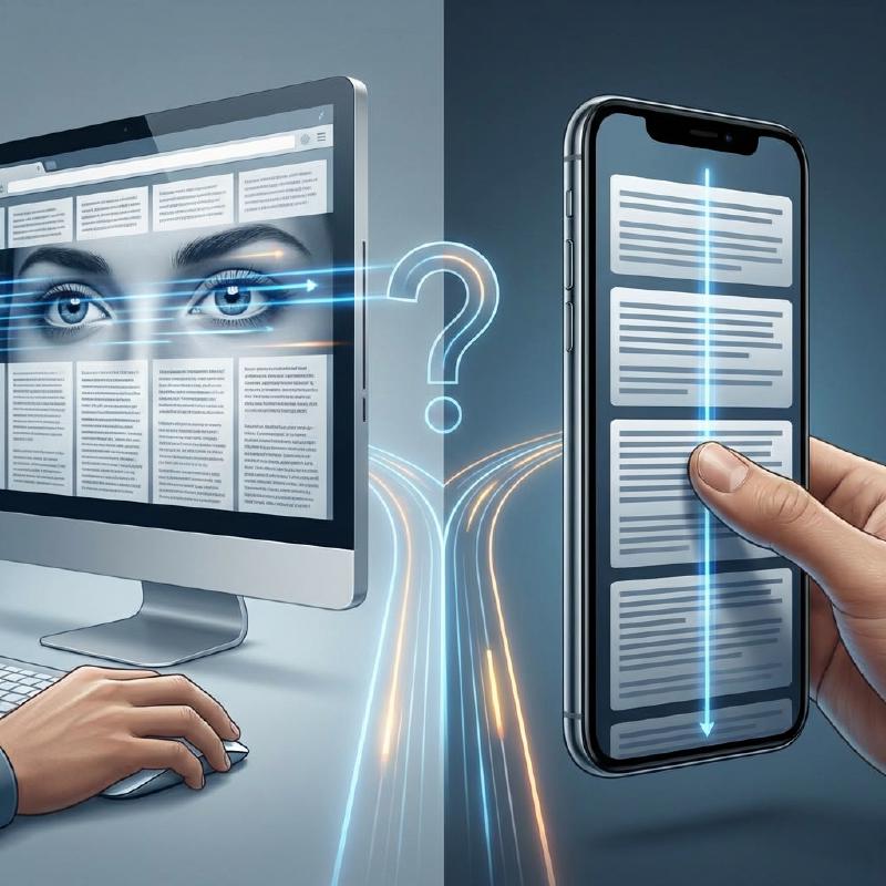 Featured image of post レスポンシブデザインに未来はない?PCとモバイルで別ページを作るべき理由